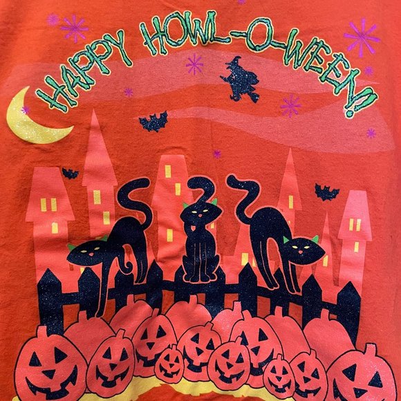 Halloween Glitter Graphic Tee - Picture 2 of 2